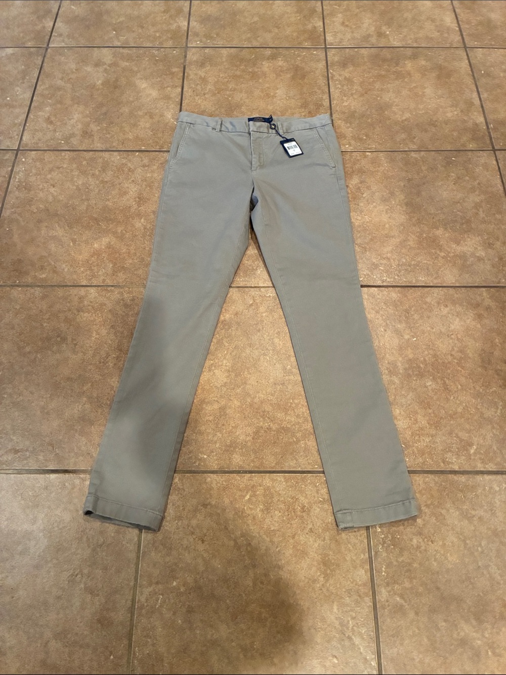 Slim Chino Pants - Taupe